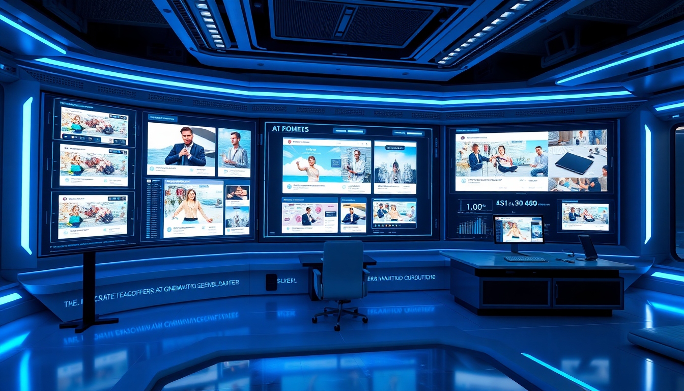 AI広告生成システムのイメージ